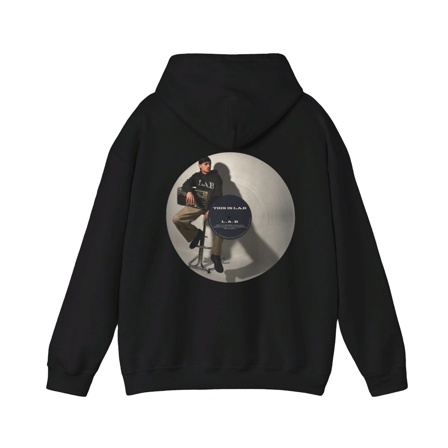 L.A.B - VINYL HOODIE - GROVE MIND